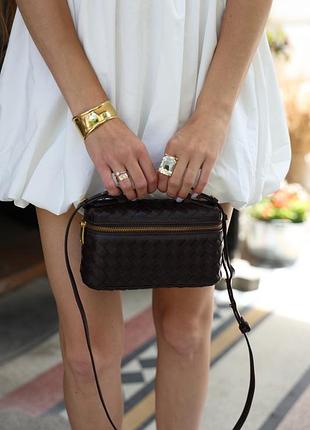 Nostra bag chocolate/gold 😍