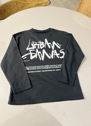 Дитячий лонгслів zara 2