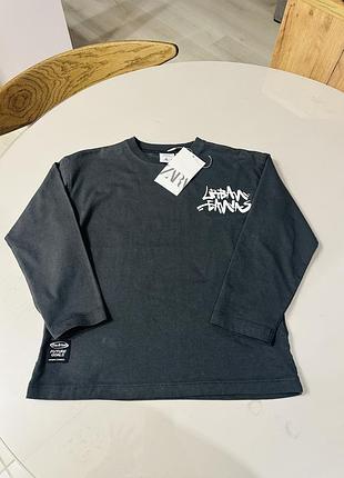 Дитячий лонгслів zara 3