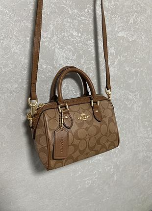 Сумка coach mini міні оригінал