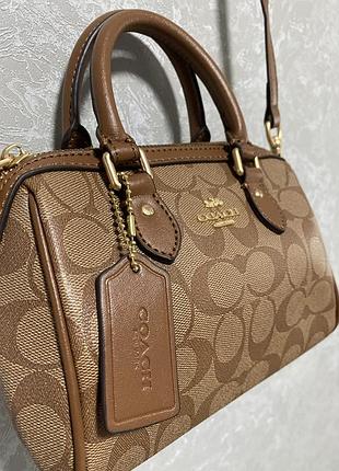 Сумка coach mini міні оригінал 2