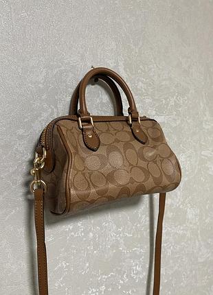 Сумка coach mini міні оригінал 4