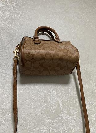 Сумка coach mini міні оригінал 5