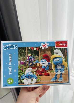 Пазл trefl the smurfs смурфет і смурфики 30 елементів