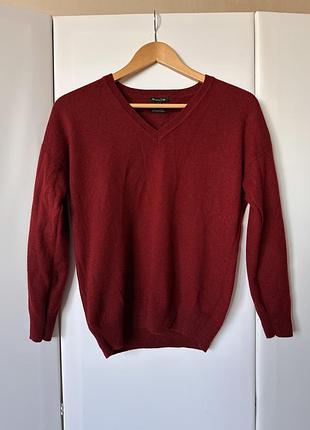 Кашеміровий джемпер massimo dutti, 100% кашемір