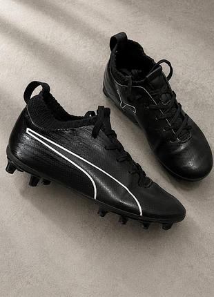 Футбольні бутси дитячі puma evoknit ftb ii fg 33 розмір, 20 см