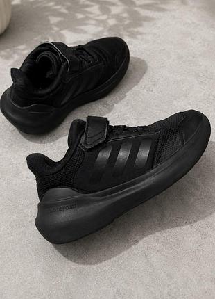 Кросівки adidas cloudfoam чорні дитячі 29 розмір 17,5 см оригінал
