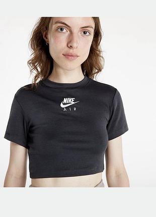 Чорний жіночий топ nike air