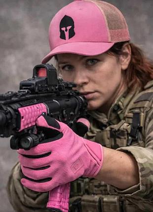 Перчатки mog target light duty розовые s 3