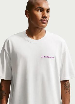 Чоловіча футболка nike m acg df tee lse mbr lt ir6985-121