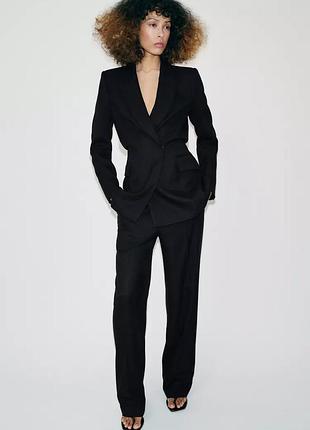 Піджак, блейзер, жакет класичний чорний zara