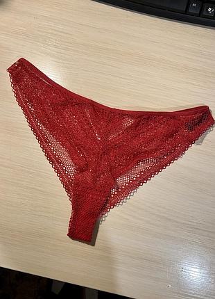 Трусики undiz lace heart brazilian knickers - m
