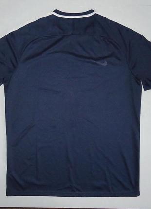 Футболка nike dri-fit синяя из последних коллекций (xl)2 фото