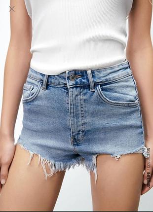 Шорти zara, джинсові шорти зара