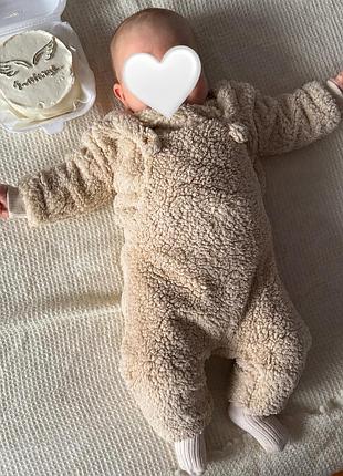 Плюшевий костюмчик zara 3–6 міс. (66 см)