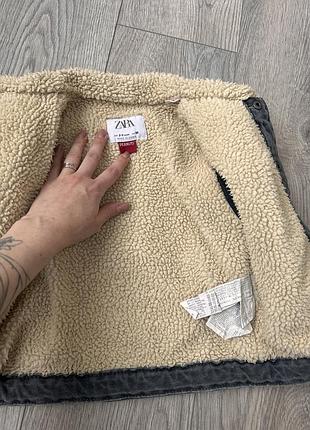 Куртка zara джинсовая 3