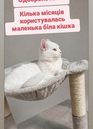 Кігтеточка з гамаком від sinsay, стан нової  дряпка царапка для кошенят сінсей лежанка куточок для котиків