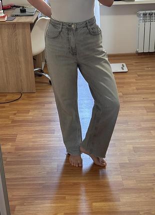 Сірі джинси zara