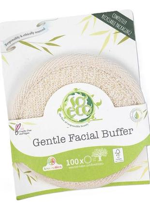 Бафф для снятия макияжа и очищения кожи so eco gentle facial buffer