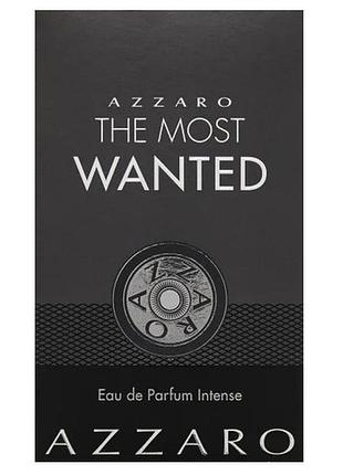Пробник azzaro the most wanted intense мужской 1.2ml