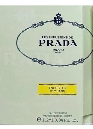 Пробник prada infusion d'ylang унісекс 1.2ml
