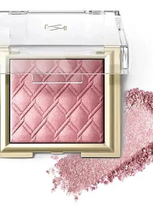 Тени kiko milano holiday premiere metallic eyeshadow 02 pink monologue 2.5g