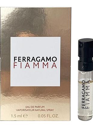 Пробник salvatore ferragamo fiamma женский 1.5ml