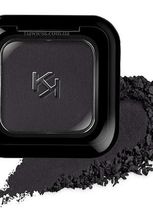 Тени kiko high pigment eyeshadow 54 matte black