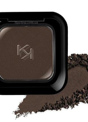 Тени kiko high pigment eyeshadow 57 dark brown