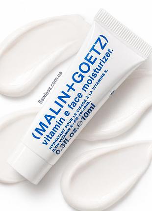 Malin+goetz vitamin e face moisturizer 10ml зволожуючий крем для обличчя з вітаміном е