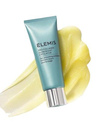 Elemis pro-collagen glow boost exfoliator 15ml ексфоліант для розгладження та сяйва шкіри