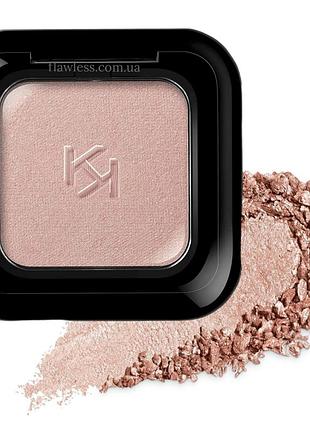 Тени kiko high pigment eyeshadow 21 metallic rosy beige