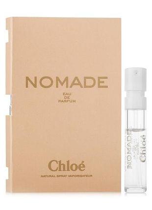 Пробник chloe nomade eau de parfum жіночий 1.2ml