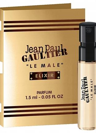 Пробник jean paul gaultier le male elixir мужской 1.5ml