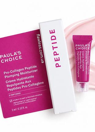 Paula's choice pro collagen peptide plumping moisturizer 3ml крем для обличчя