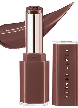 Помада блеск для губ fenty beauty by rihanna gloss bomb stix high-shine gloss stick 12 rose amber cool taupe brown 3.6g