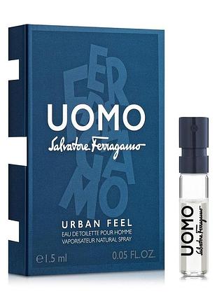 Пробник salvatore ferragamo uomo urban feel мужской 1.5ml