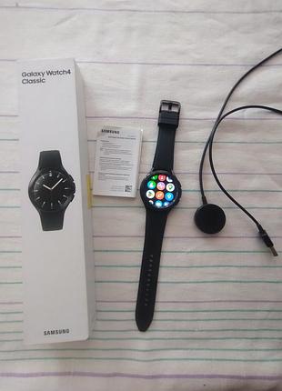 Смарт-часы samsung galaxy watch4 classic 45mm 592e black (sm-r895f)