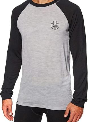 Мужской термолонгслив mons royale icon raglan l/s
