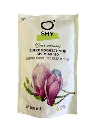 Крем-мыло жидкое 500мл дой-пак косметическое your morning тм oshy