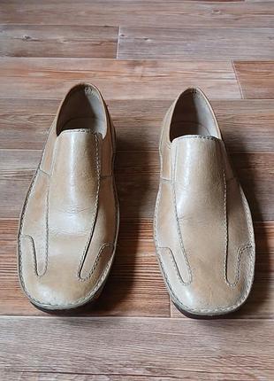 Туфлі шкіряні clarks p.44