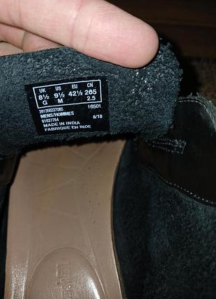 Ботинки кожаные clarks 6