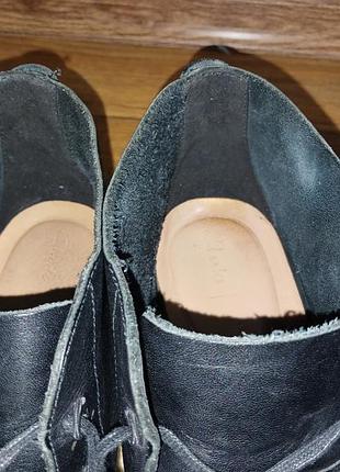 Ботинки кожаные clarks 7