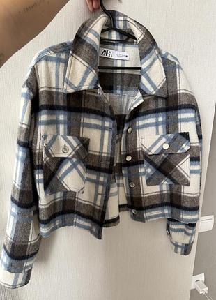 Бомбер джинсовка zara