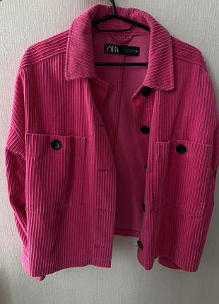Бомбер джинсовка zara