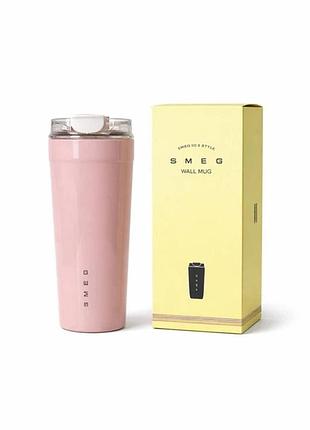 Терпокружка smeg  500мл нежно-розовая
