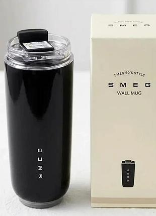 Термокружка smeg 500 ml  чорная