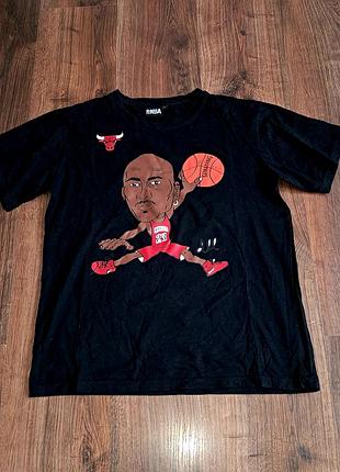 Чоловіча унікальна футболка nba jordan з великим лого