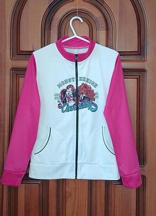 Спортивна кофта з принтом "monster high varsity"