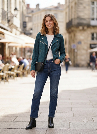 Замшевая куртка-косуха vero moda, размер м